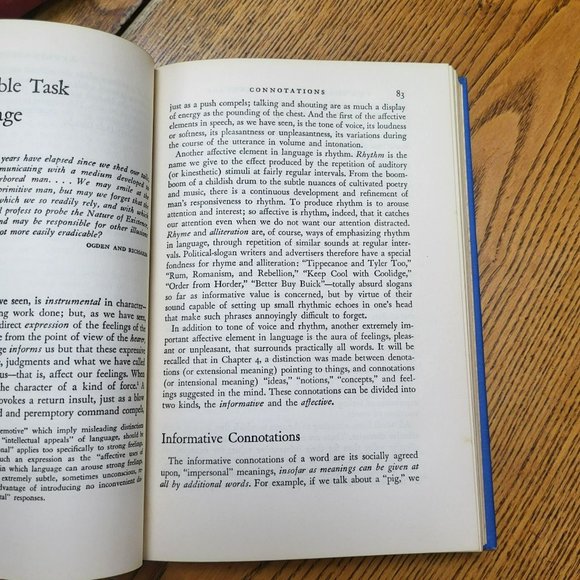 Vintage Book - Language in Thought and Action by S.I. Hayakawa - Picture 8 of 10